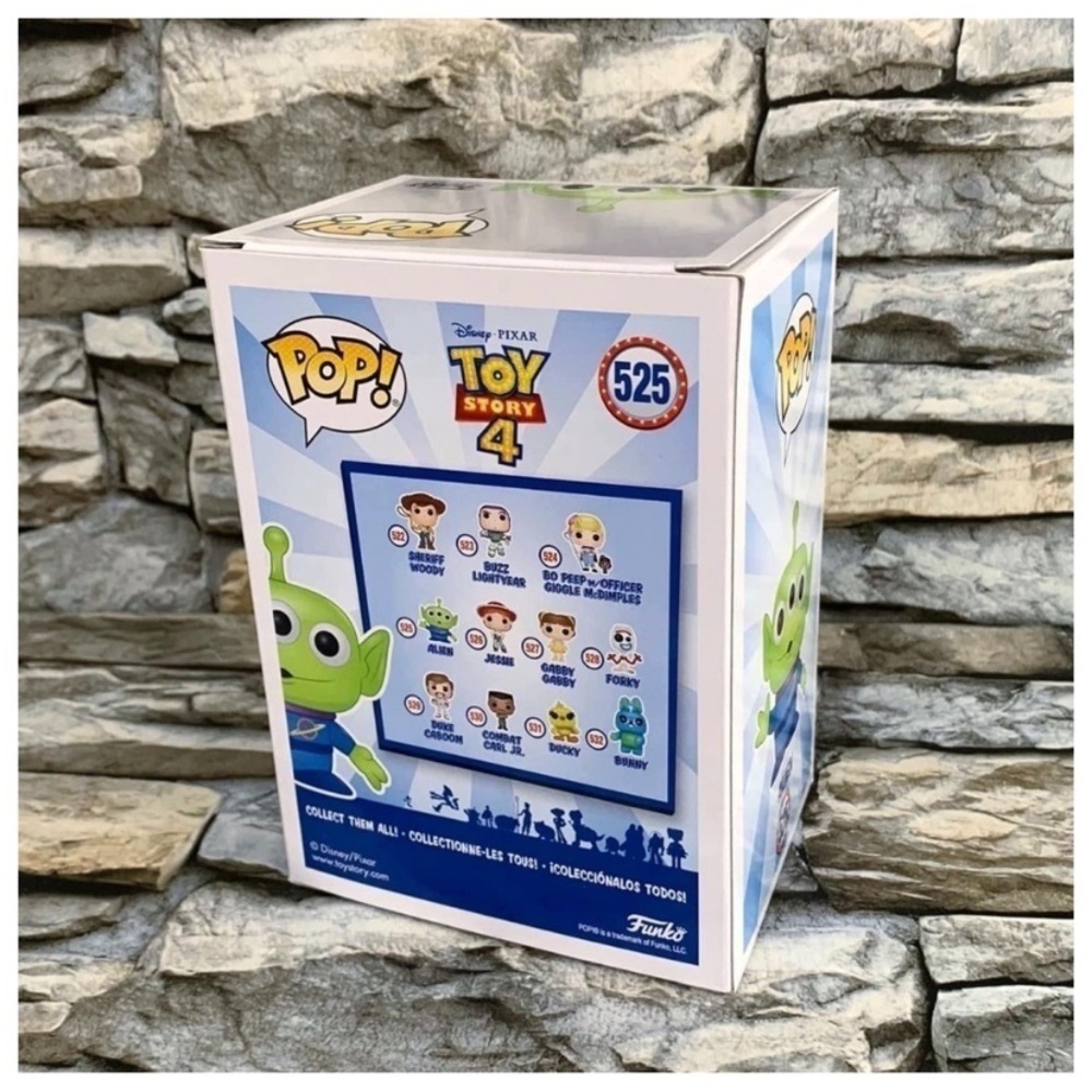 2019 Disney Pixar Toy Story 4 Alien 525 Funko Pop Vinyl Collector Pizza Planet - Picture 3 of 5